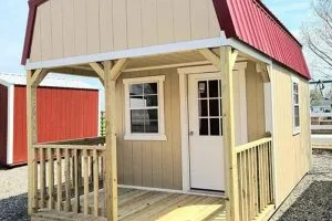 Hallmark Portable Buildings Lofted Cabins