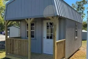 Hallmark Portable Buildings Lofted Cabins