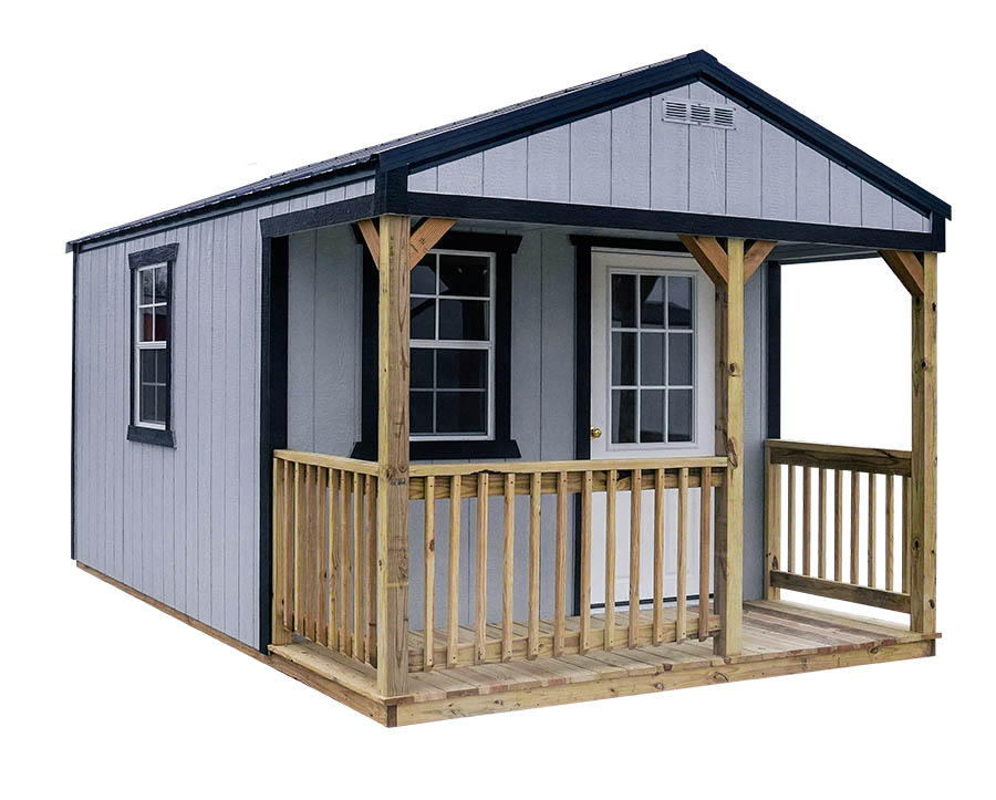 Hallmark Buildings Lofted Garages