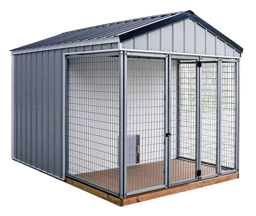 Hallmark Buildings Deluxe Dog Kennels